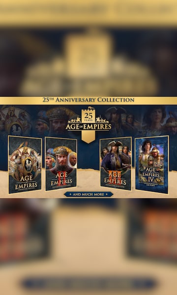 Compre Age Of Empires 25th Anniversary Collection PC Microsoft