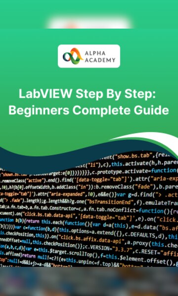 Buy Labview Step By Step Beginners Complete Guide Alpha Academy Key