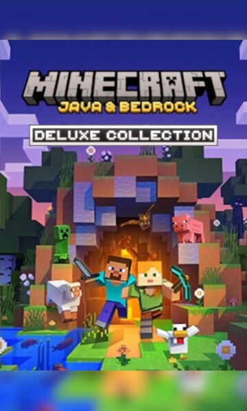 Buy Minecraft Java Bedrock Edition Deluxe Collection Pc