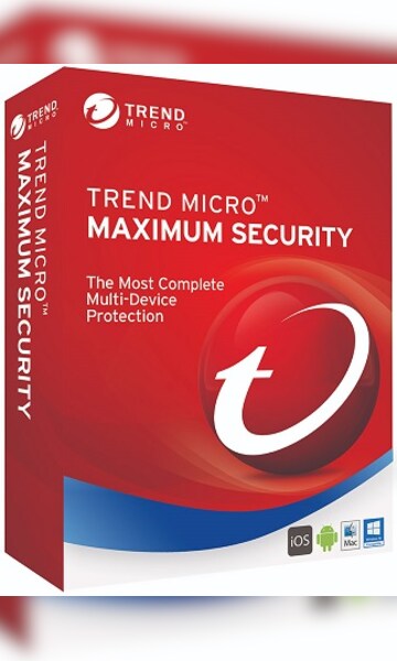 Acheter Trend Micro Maximum Security 10 Devices 3 ans Trend Micro Clé