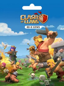 

Clash of Clans 80 + 8 Gems - GLOBAL