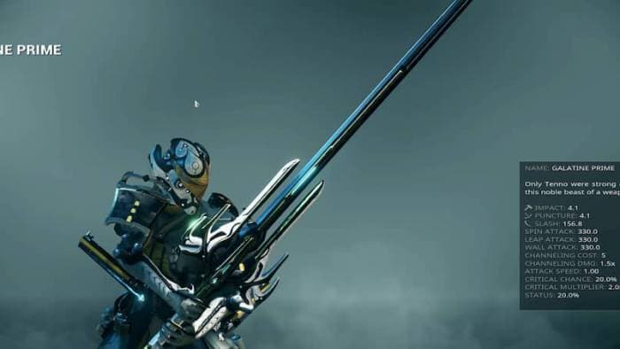 Warframe Sword