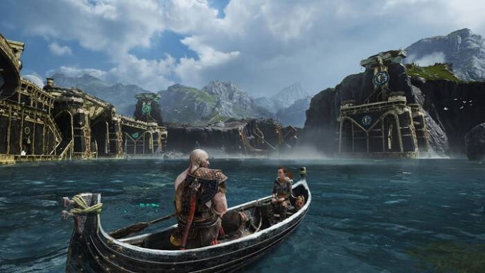 God of War boat