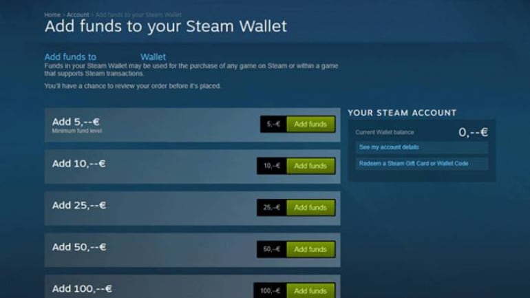 How to Gift Money on Steam