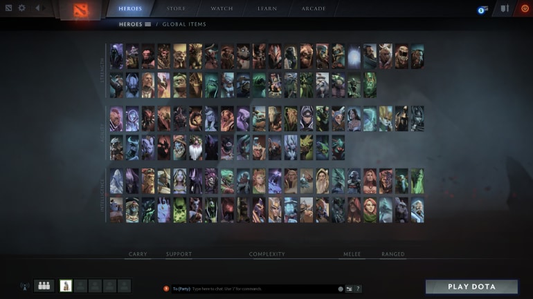 Dota 2 characters