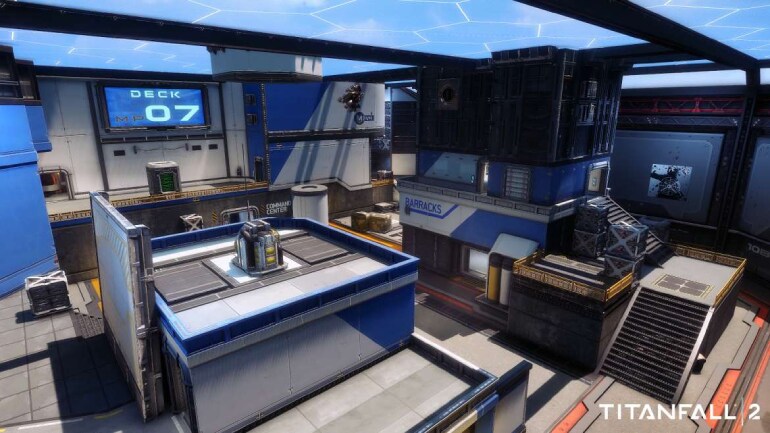Titanfall 2 - Deck (Live Fire) map