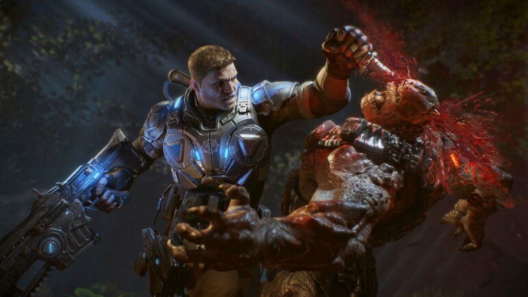 Gears of War 4  Exclusive Campaign Footage in 4K!!! (Xbox One S