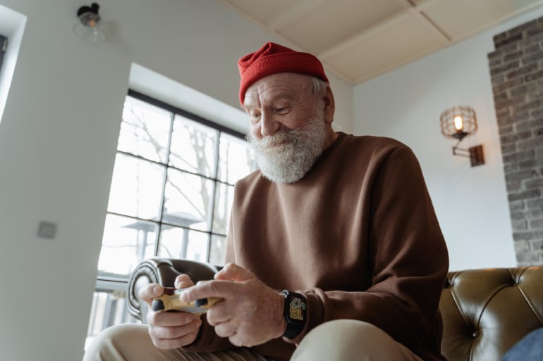 electronic games for older adults