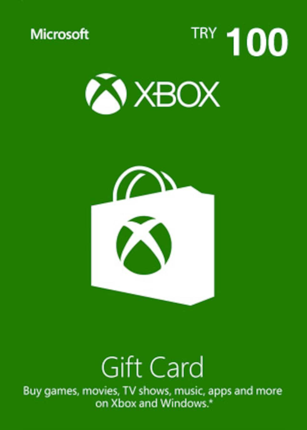 Microsoft xbox live $20 digital store gift card