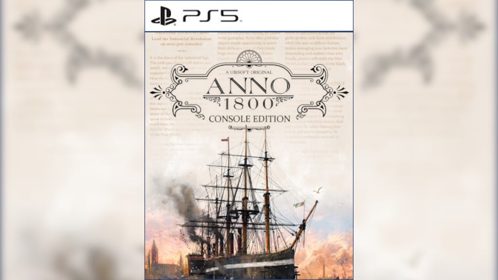 - Account | GLOBAL Buy Console - Anno Cheap (PS5) Edition 1800 PSN -