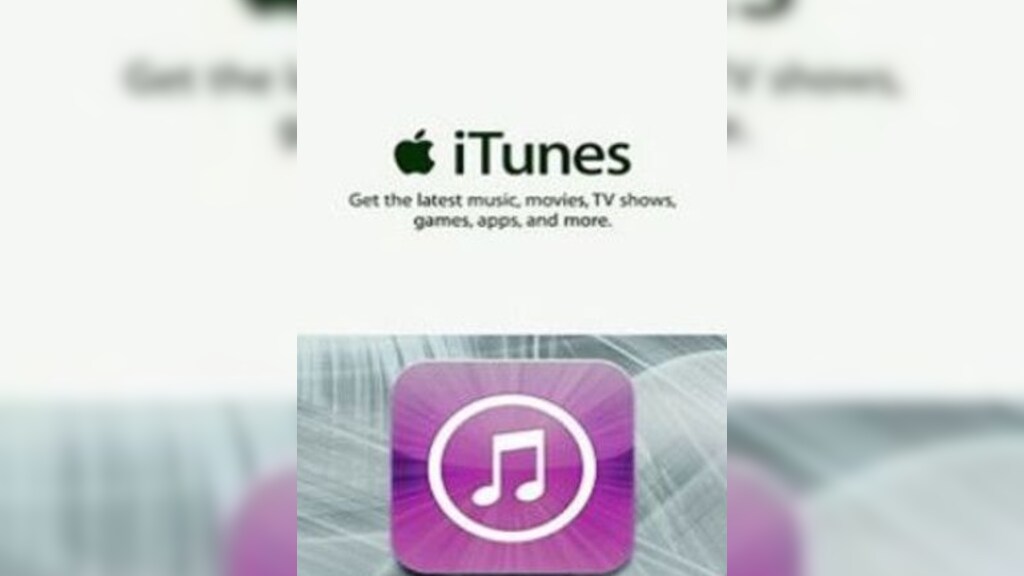 Apple Accents iTunes Gift Card - $10