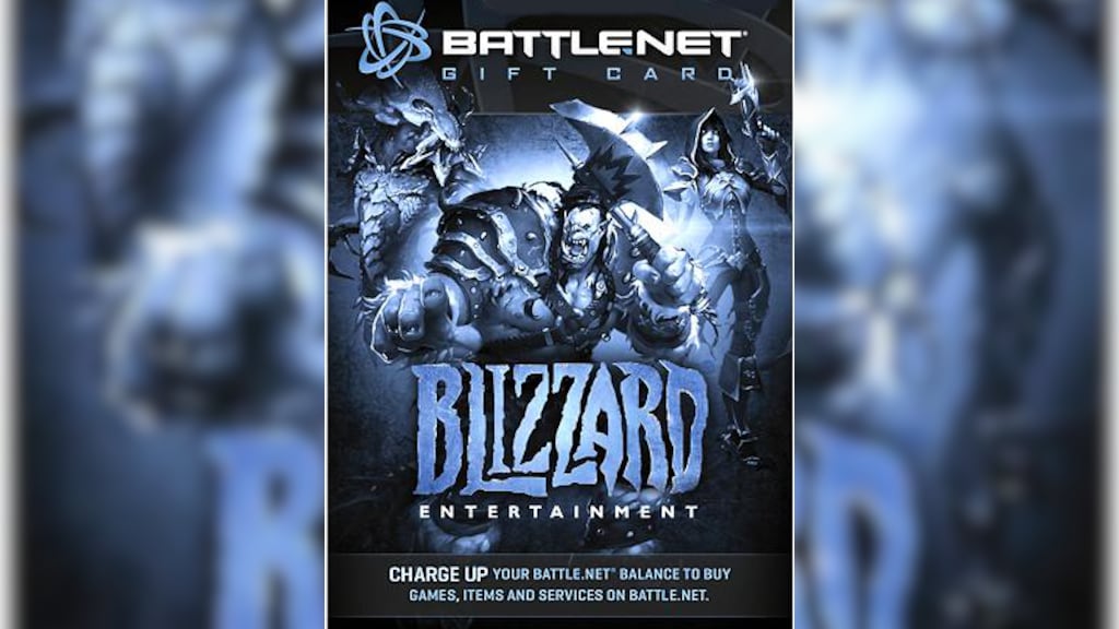 $20 USA Blizzard Gift Card (Instant E-mail Delivery)