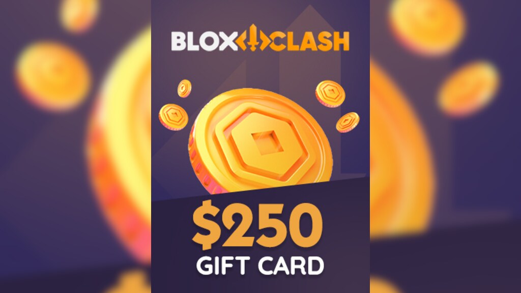 Compre BloxClash Gift Card 250 USD - BloxClash Key - GLOBAL - Barato -  !