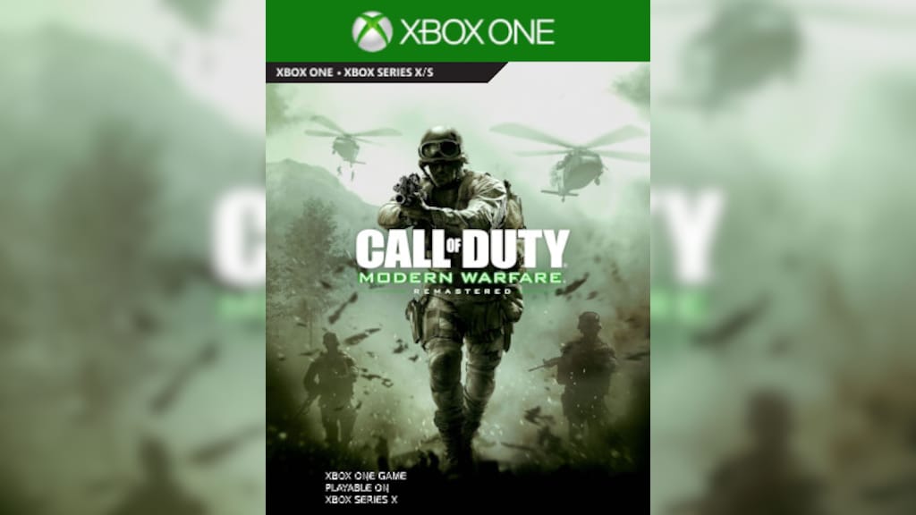 Call of duty modern warfare sales key xbox