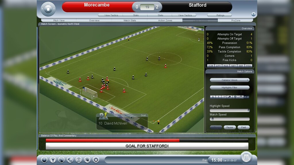 Championship Manager 2010 no Steam