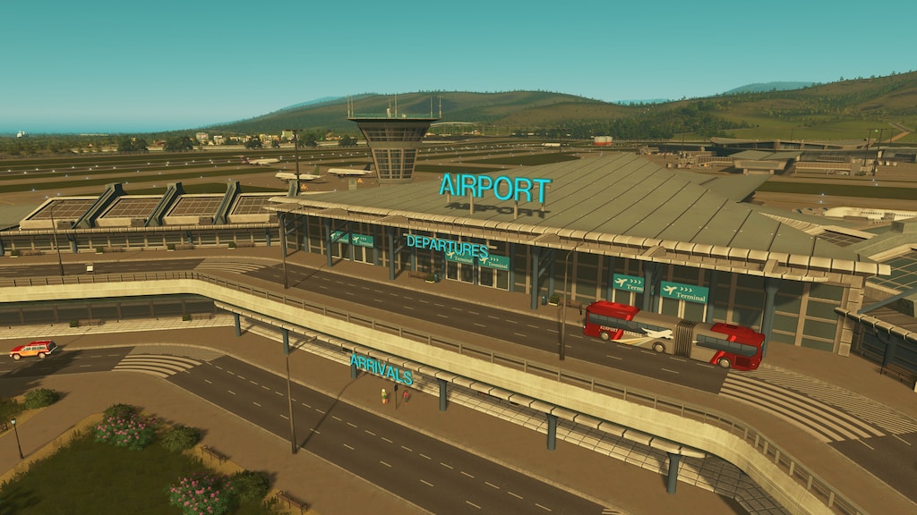 Sextou! Cities Skylines - Airports DLC - Aviões e Músicas