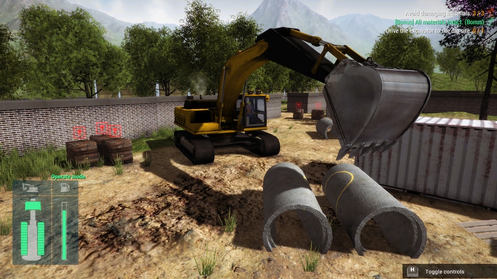 Excavator Simulator on Steam