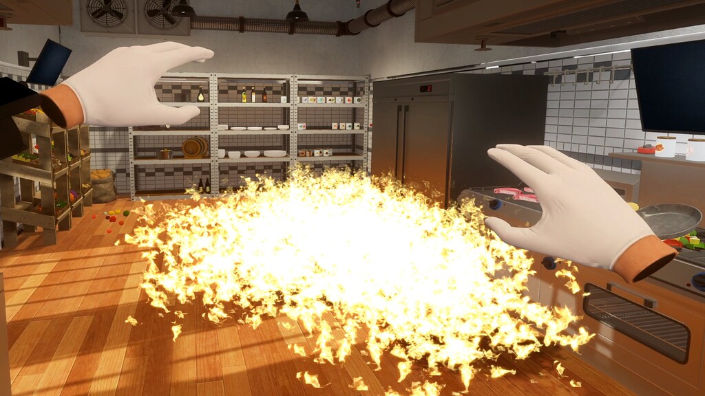 THIS IS HELL!  COOKING SIMULATOR VR 