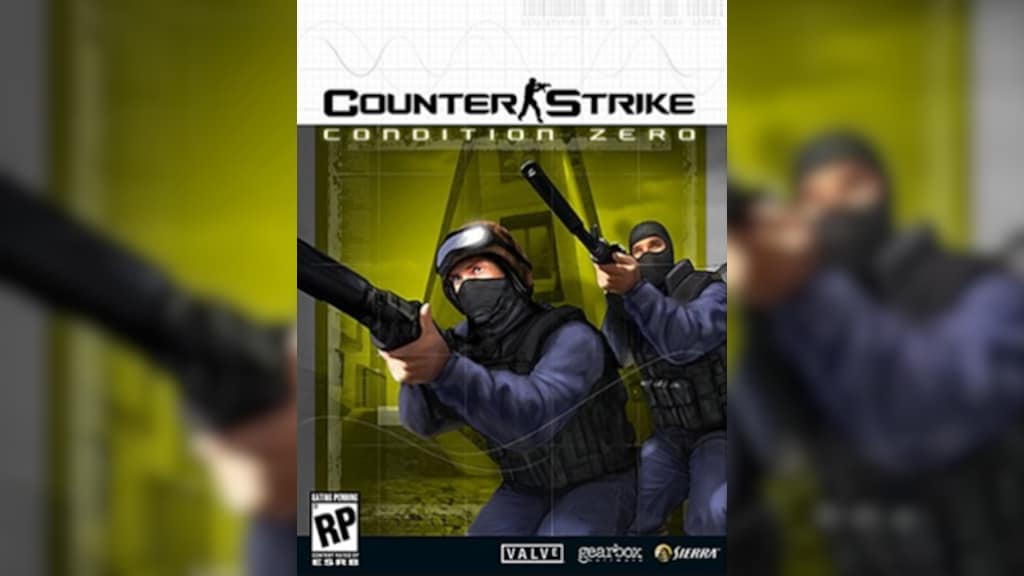 Counter Strike Condition Zero 2 DVD PC GAMING CD Key Jewel Case Sierra Valve