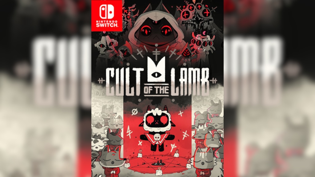 Presentan nuevos Joy-Con oficiales de Cult of the Lamb para Nintendo Switch