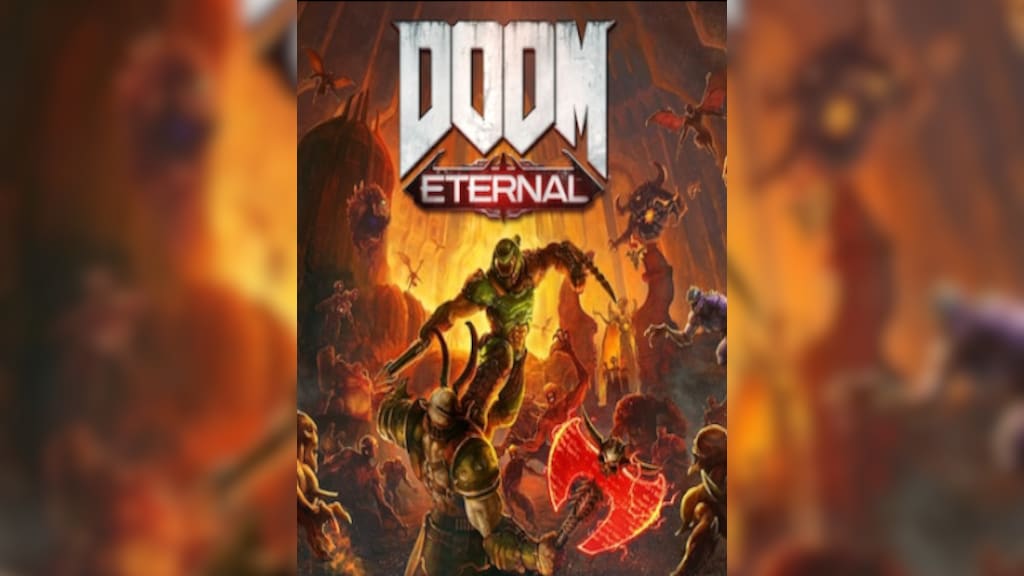 Doom Eternal PC Game Retail Box (Steam Key Inside) NEW SEALED