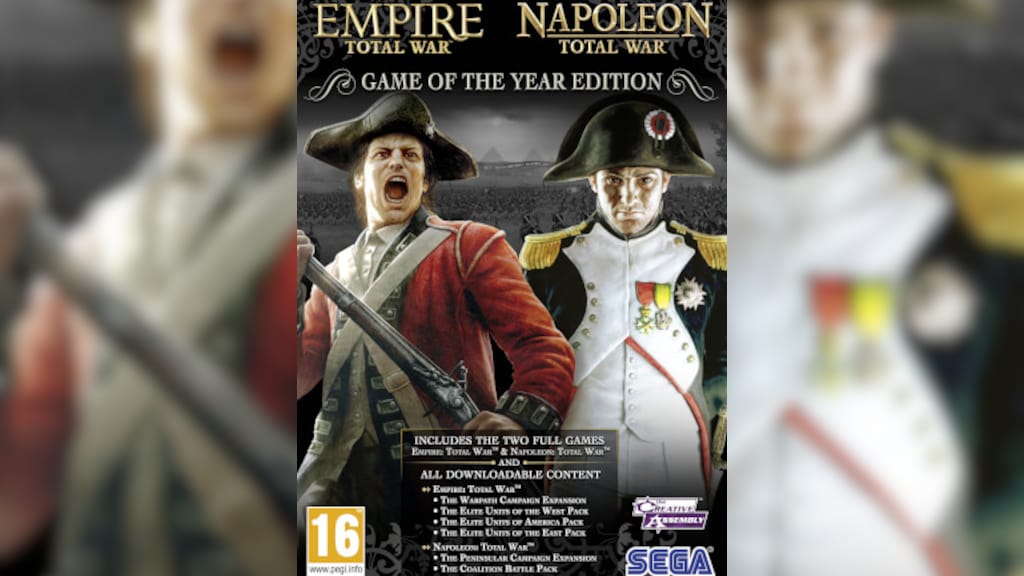Buy Empire and Napoleon: Total War GOTY (PC) - Steam Key - GLOBAL