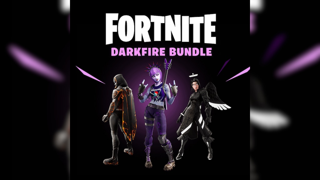  Fortnite Darkfire Bundle (PS4) : Video Games