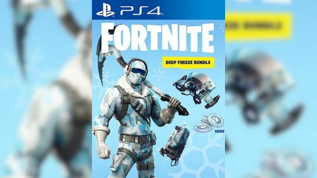 Fortnite deep freeze on sale bundle ps4 game