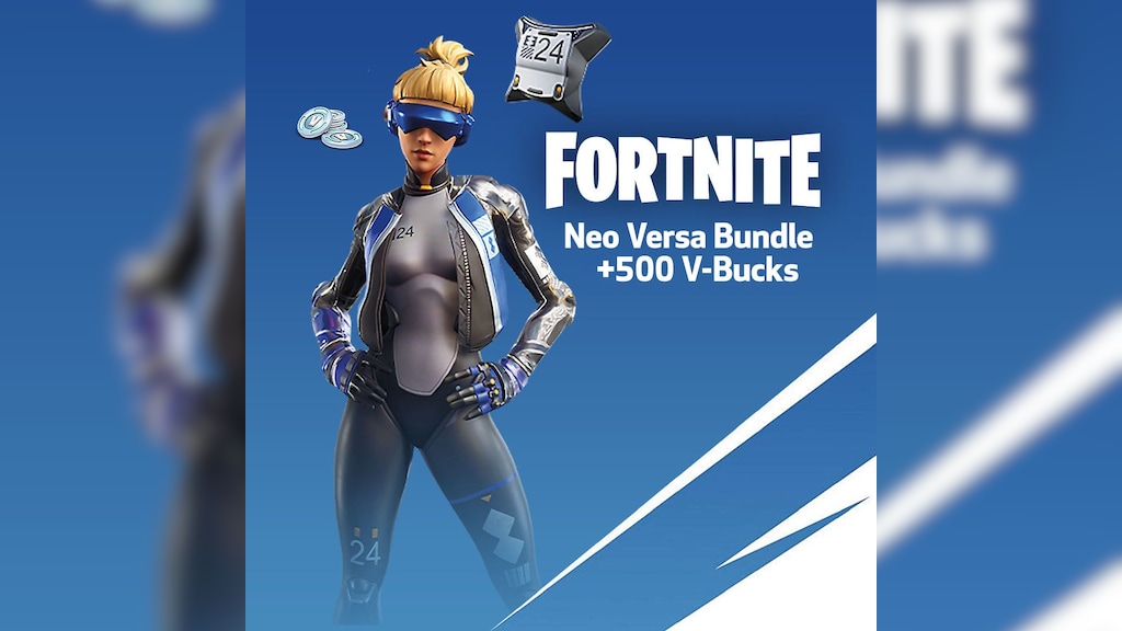 TARJETA CONTENIDO DESCARGABLE FORTNITE NEO VERSA BUNDLE. . Incluye