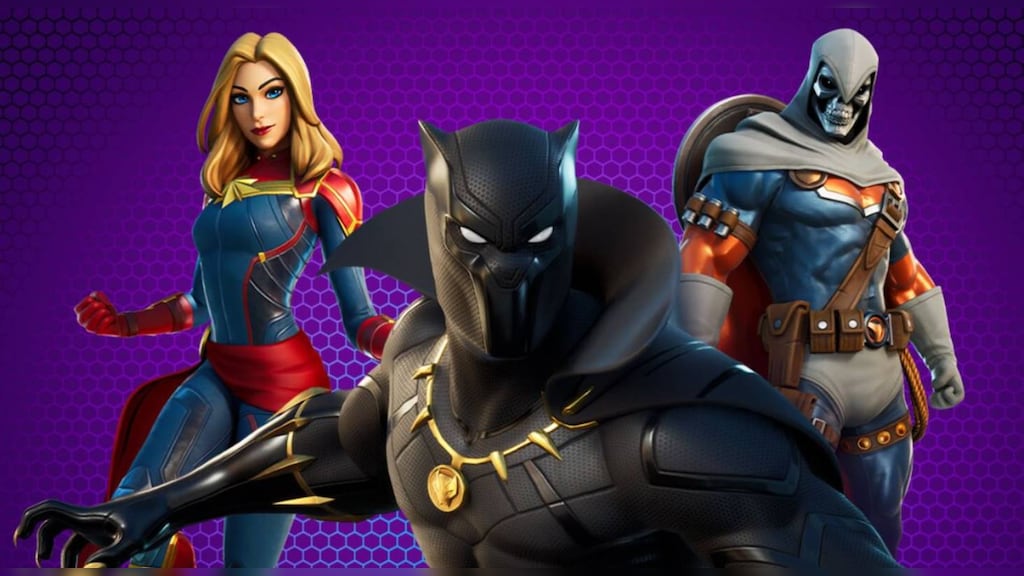 Fortnite marvel deals legends pack