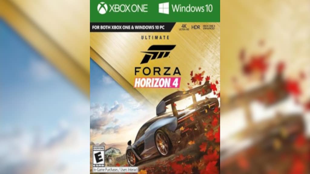 Buy Forza Horizon 4 Ultimate Edition Xbox One Xbox Key 