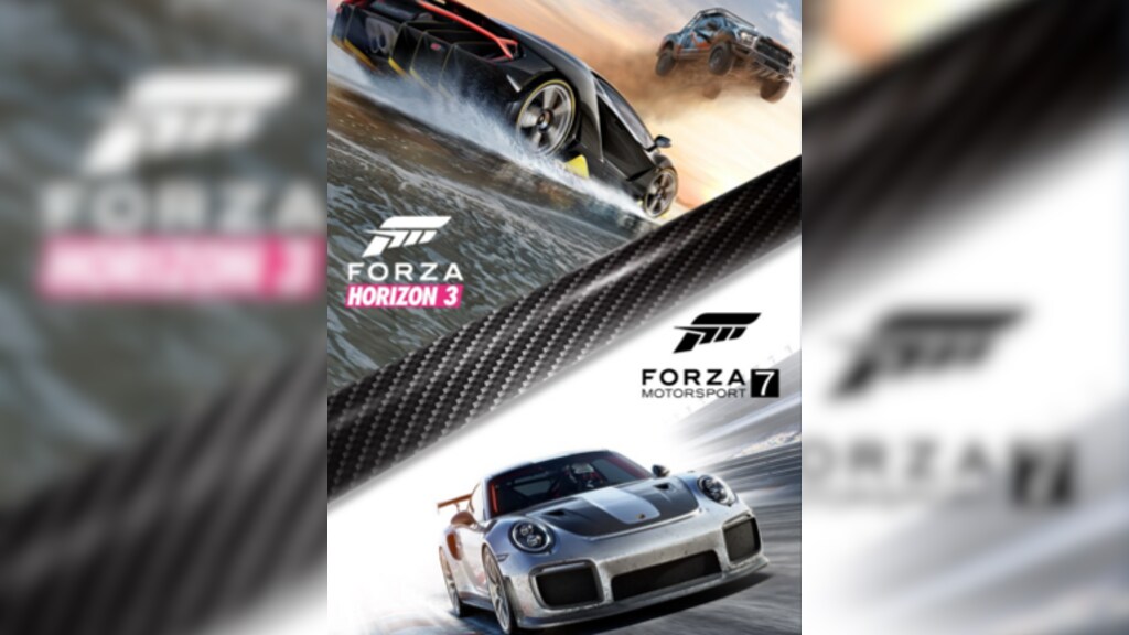 Buy Forza Motorsport 7 and Forza Horizon 3 Bundle Xbox Live Key Xbox One  EUROPE - Cheap - !