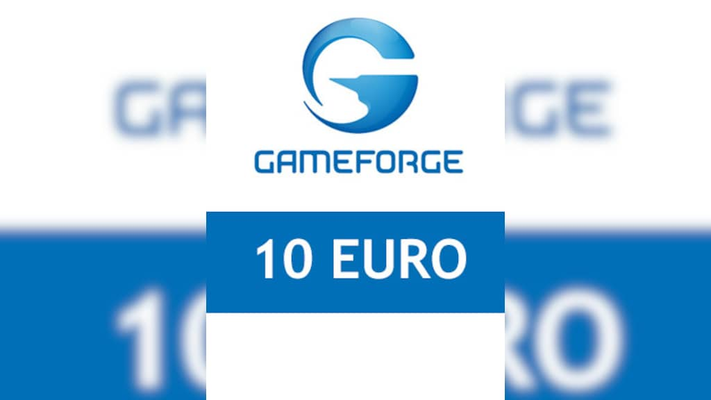 Compre Gameforge E-Pin GAME CARD Gameforge EUROPE 10 EUR - Barato