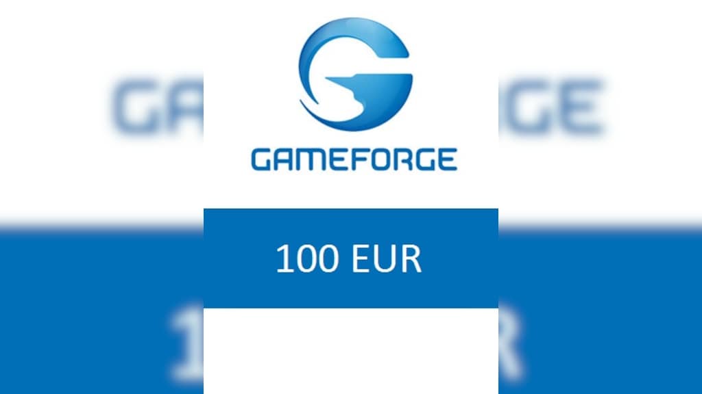 Compre Gameforge E-Pin GAME CARD Gameforge Gameforge EUROPE 50 EUR