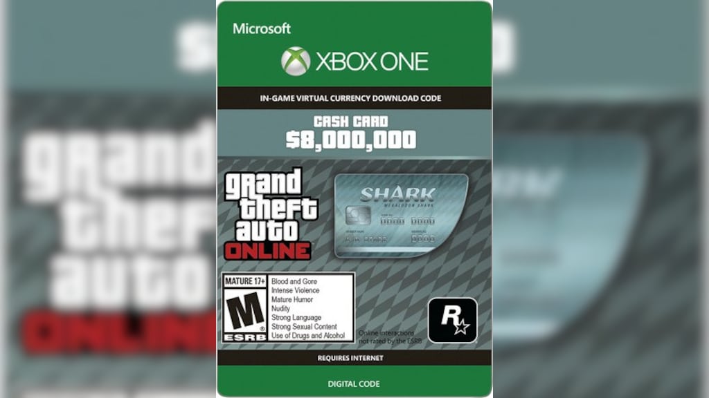 Gta 5 shark card deals xbox one code