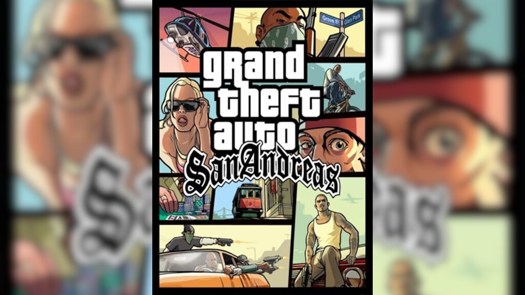 Steam Game Covers: Grand Theft Auto: San Andreas Box Art