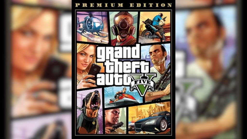 Grand Theft Auto V / GTA V / GTA 5 [ Premium Edition ] (PS4) NEW