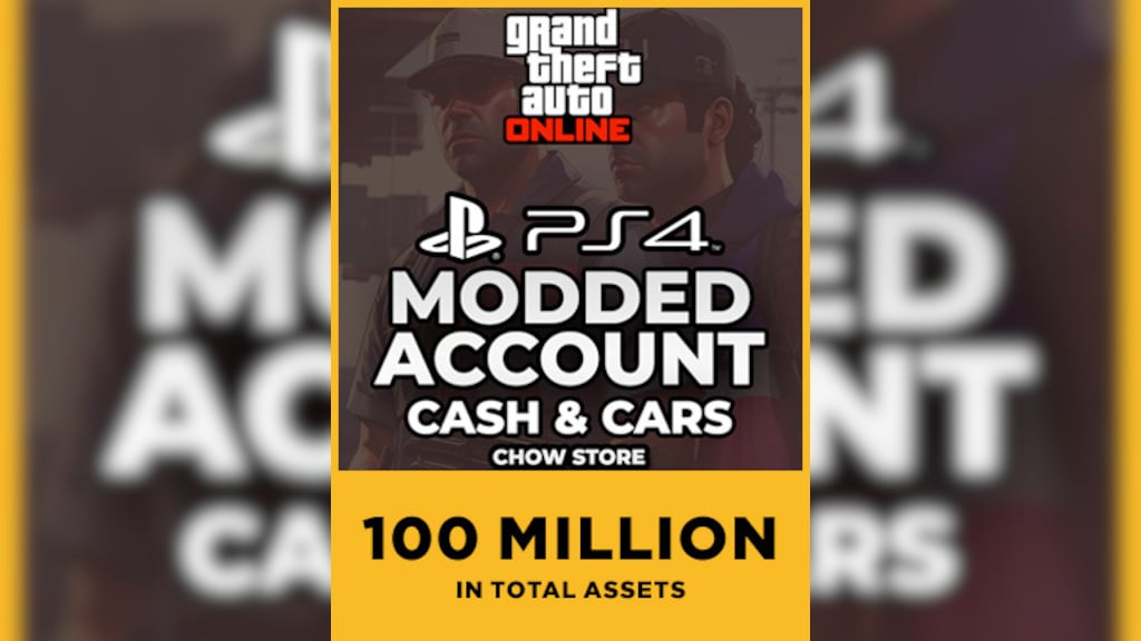 Buy GTA 5 Account 100 Milion in Total Assets  50 RP Level (PS4) - PSN  Account - GLOBAL - Cheap - !