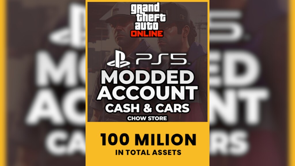 Buy GTA 5 Account 5 Bilion Pure Cash  120 RP Level (PS5) - PSN Account -  GLOBAL - Cheap - !