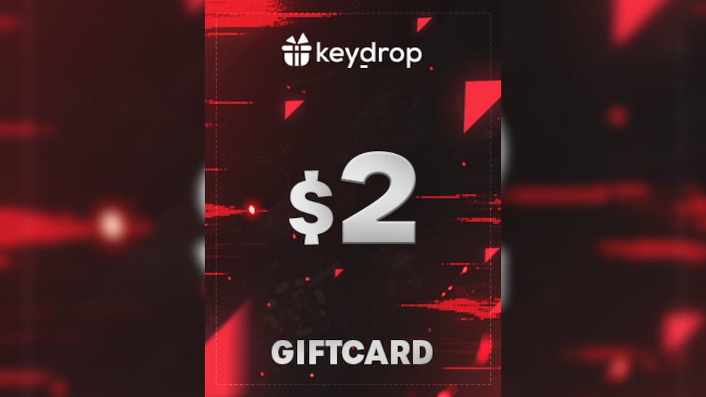Buy Key-Drop Gift Card 2 USD - Key-Drop Key - GLOBAL - Cheap - G2A