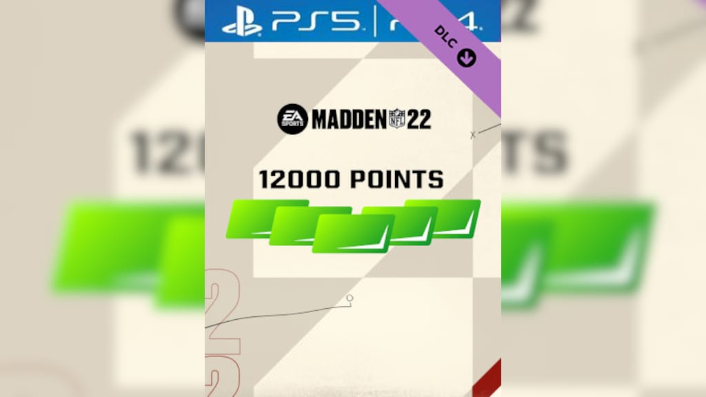 Koupit MADDEN NFL 22 - 12000 Madden Points (PS4/PS5) PSN Key UNITED STATES