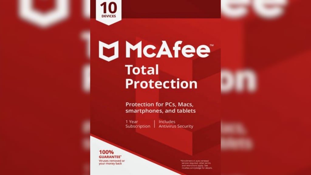McAfee Total Protection 2024, 10 Devices