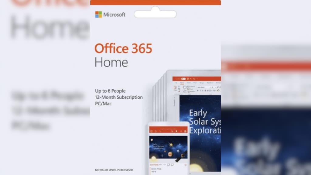 Buy Microsoft Office 365 Home (PC/Mac) - (6 Devices, 1 Year) - Microsoft  Key - EUROPE - Cheap - !