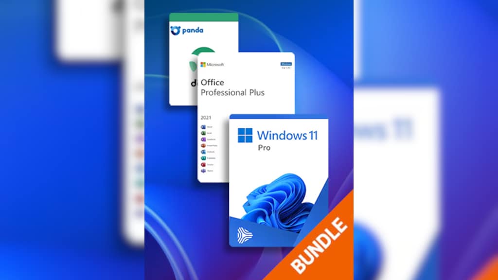 💻 Microsoft Windows 11 Pro OEM & Office 2021 Pro Plus + Panda