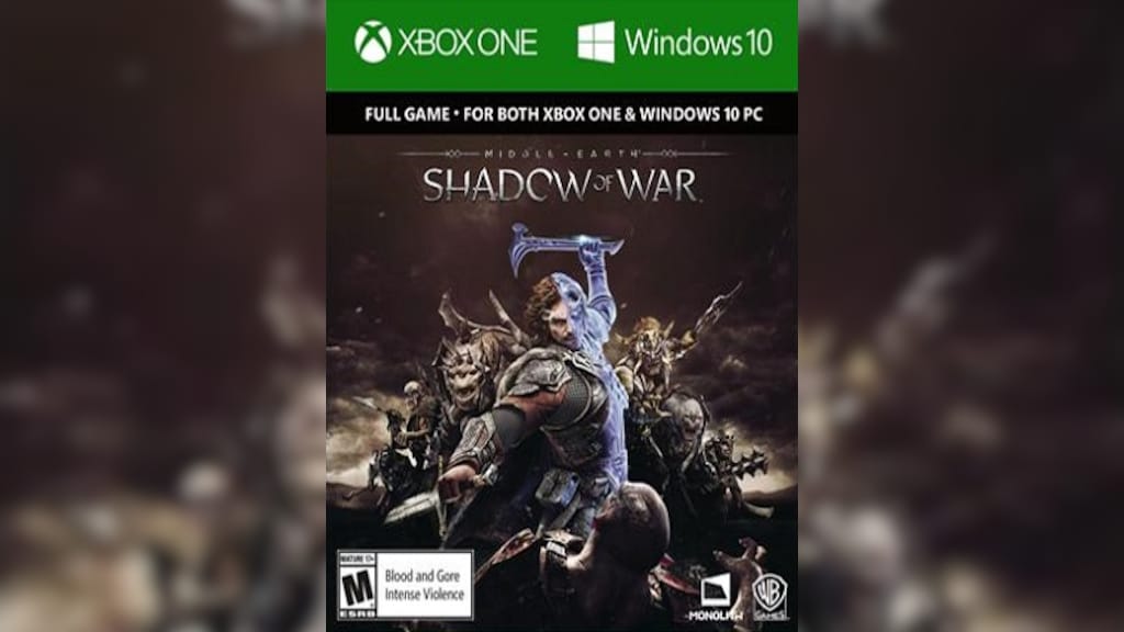 Middle-earth shadow of war (terra-média: sombras da guerra) - xbox one  (usado) em Tietê, SP