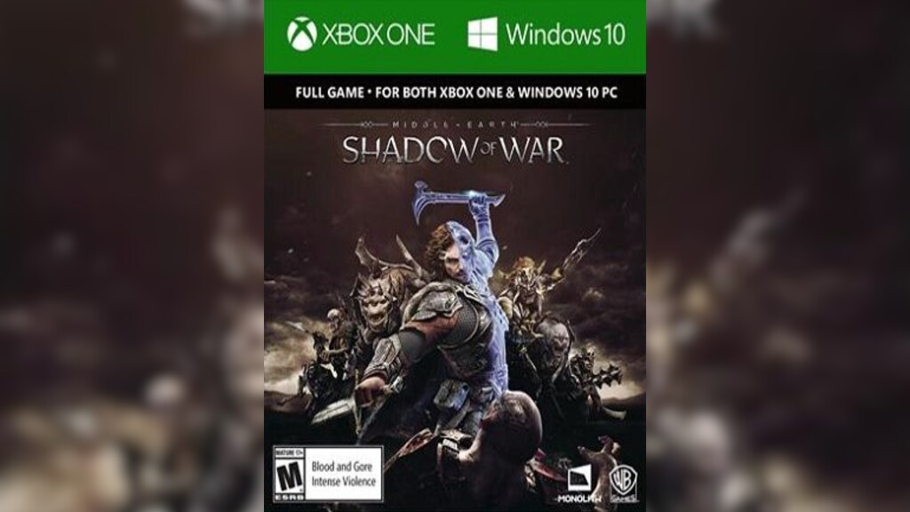 Middle-Earth: Shadow Of War Gold Edition - Xbox One