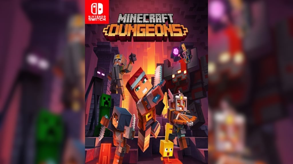 Minecraft Dungeons desbanca Animal Crossing e agora é jogo mais vendido na  Nintendo eShop