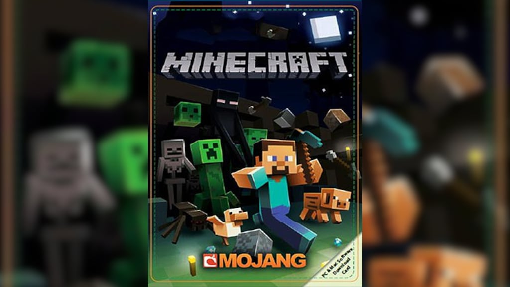 Minecraft Java Edition PC Gift Card Code (No CD/DVD) Special