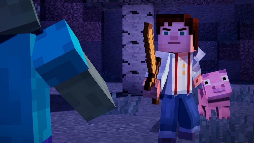 Telltale on X: Steam users on PC/Mac, good news: Minecraft: Story