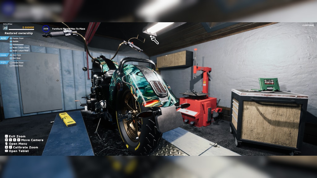 Motorcycle Mechanic Simulator 2021 - Electric Bike DLC no Steam